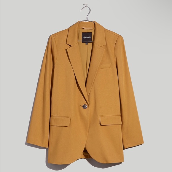 Madewell The Larsen Blazer in Drapeweave - Picture 5 of 6